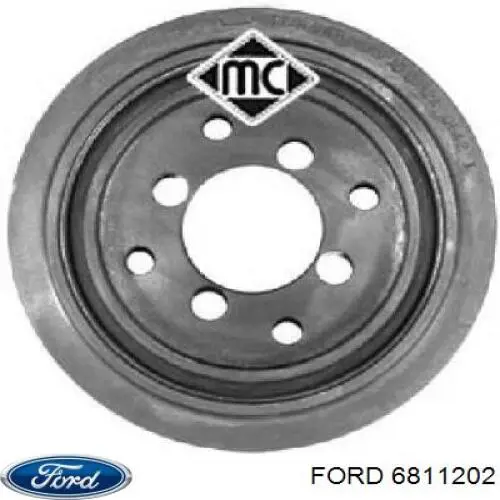 Купить 6811202 Ford Шкив-демпфер коленвала