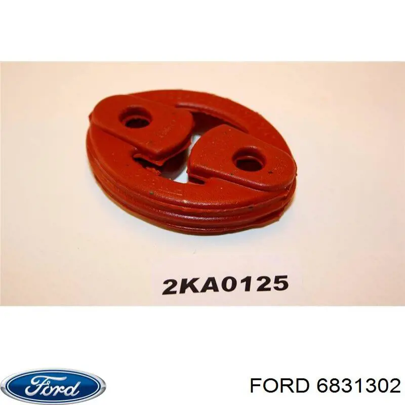 Подушка крепления глушителя Ford 6831302