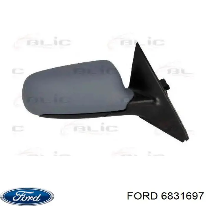 Зеркало заднего вида, левое Ford 1639408 цена, от 34.77 USD