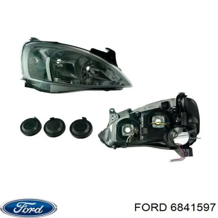 Правая фара XS7J13005AA Ford
