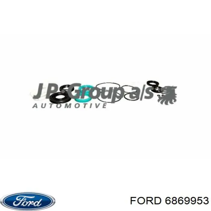 Ремкомплект рулевой рейки (механизма), (ком-кт уплотнений) FORD 6869953