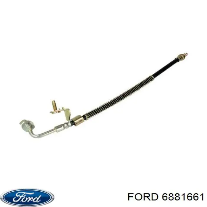 6618202 Ford шланг тормозной передний