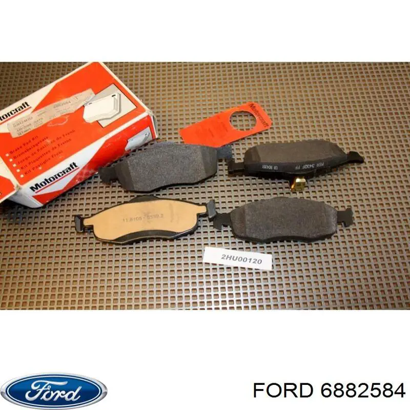 6882584 Ford колодки тормозные передние дисковые