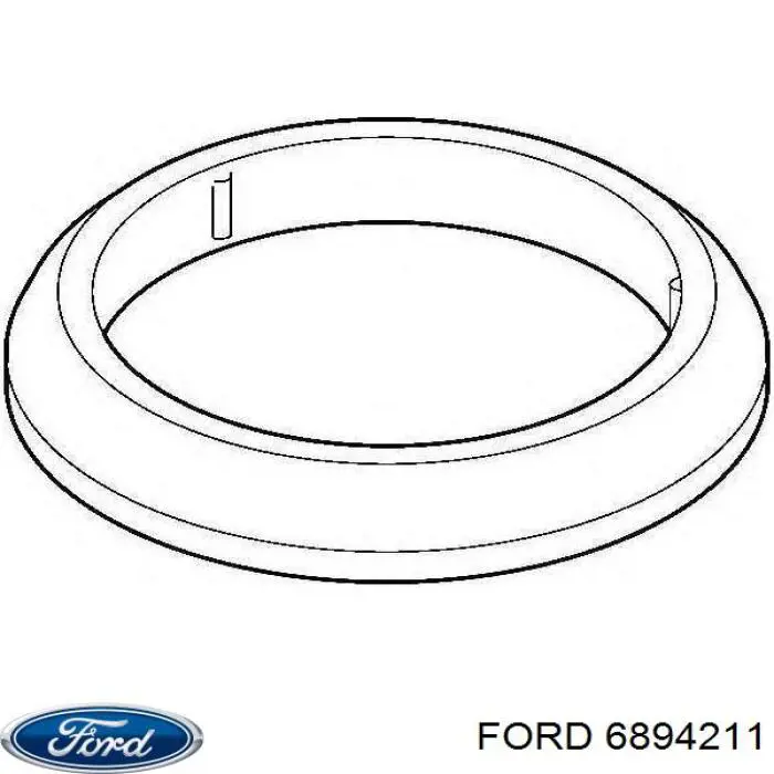 Правый подкрылок переднего крыла Ford 6894211 цена, от 19.75 USD