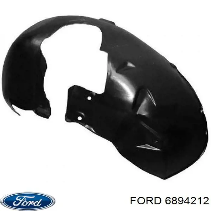 Подкрылок передний левый на Ford Fiesta Mk3 GFJ