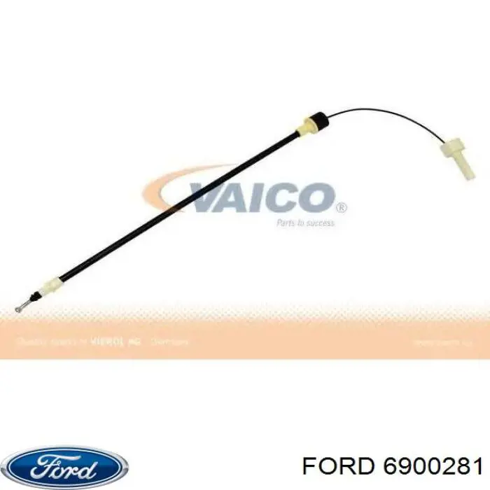 Трос сцепления Ford 6900281