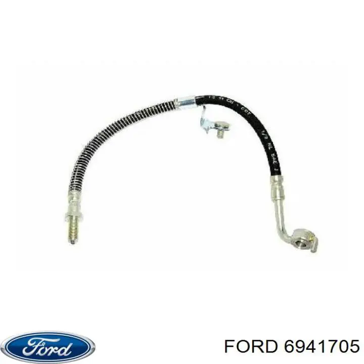 Шланг тормозной передний 6941705 Ford