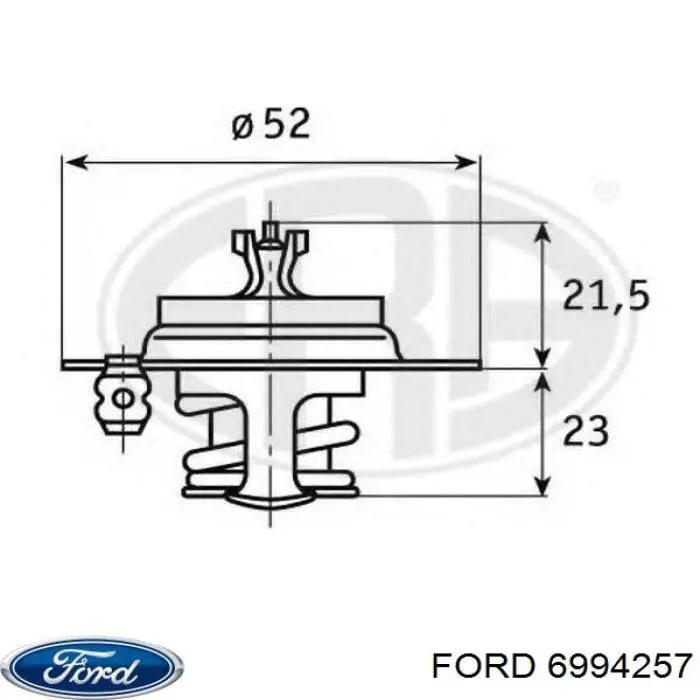 Купить 6994257 Ford Автомобильный термостат