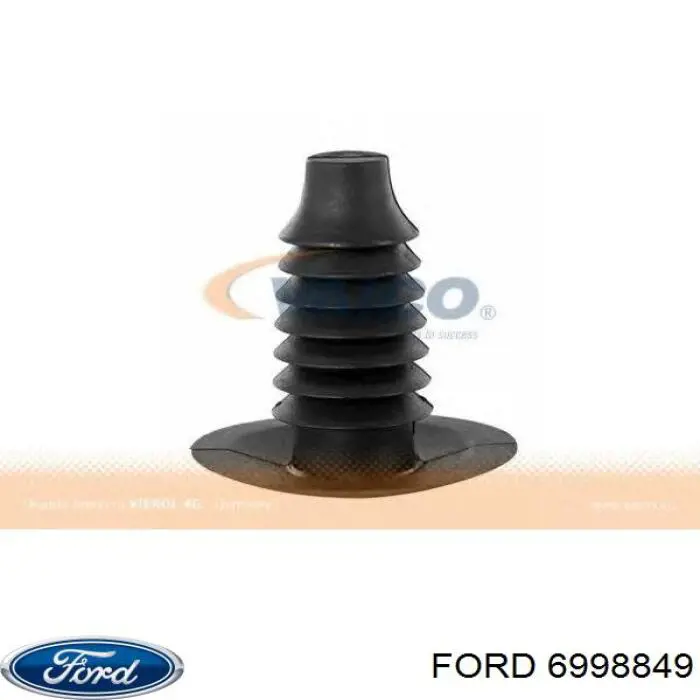 Пистон (клип) крепления брызговика Ford 6998849 цена, от 0.32 USD