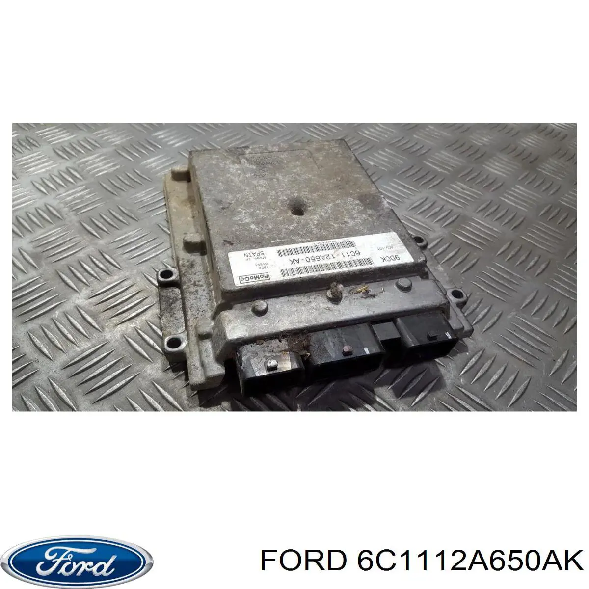 Блок управления двигателем 6C1U14A638AD Ford