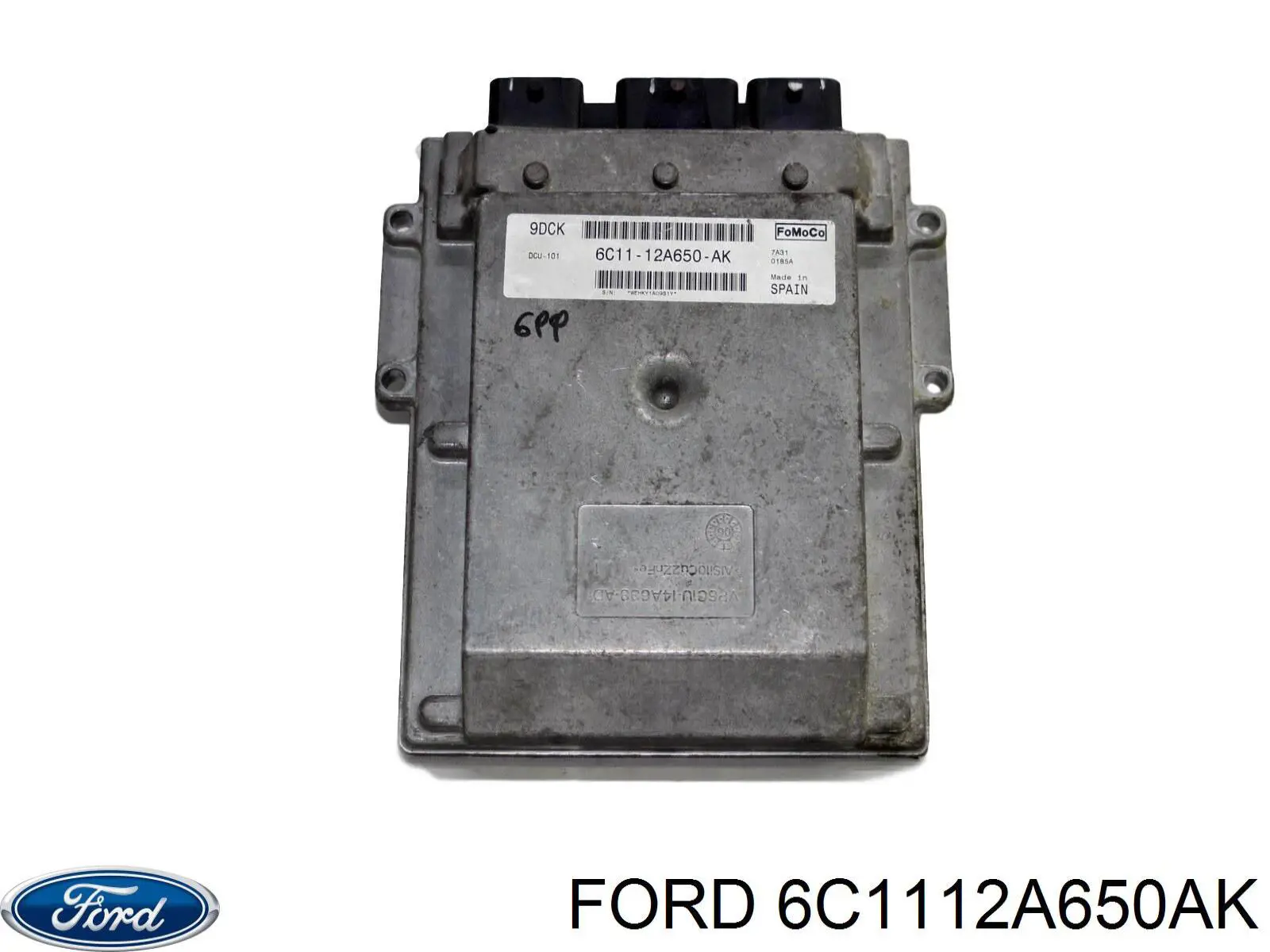 Купить 6C1U14A638AD Ford Электронный блок управления двигателем