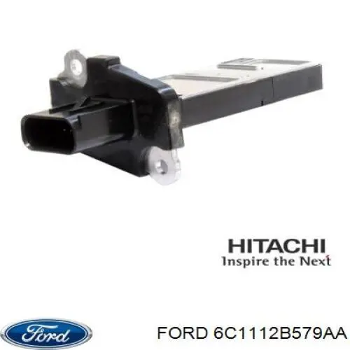 Датчик массового расхода воздуха Ford 6C1112B579AA цена, от 22.20 USD