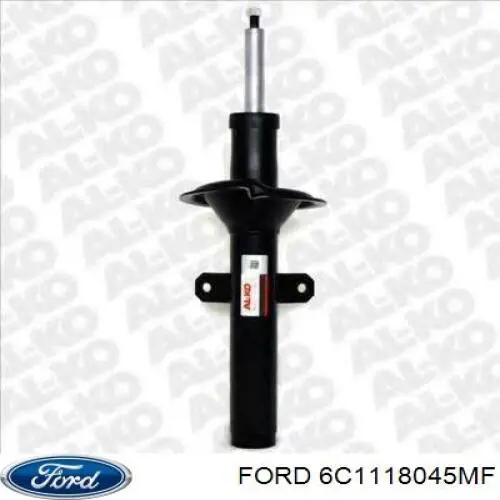 Амортизатор передний 6C1118045MF Ford