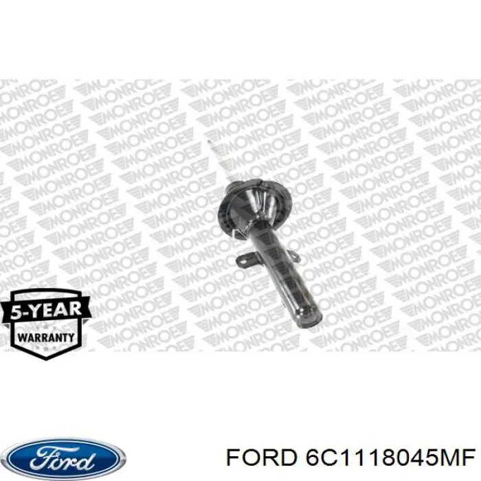 Купить 6C1118045MF Ford Амортизатор передней подвески