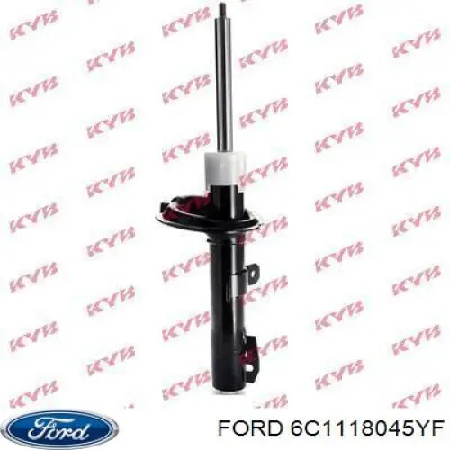 6C1118045YF Ford amortecedor dianteiro