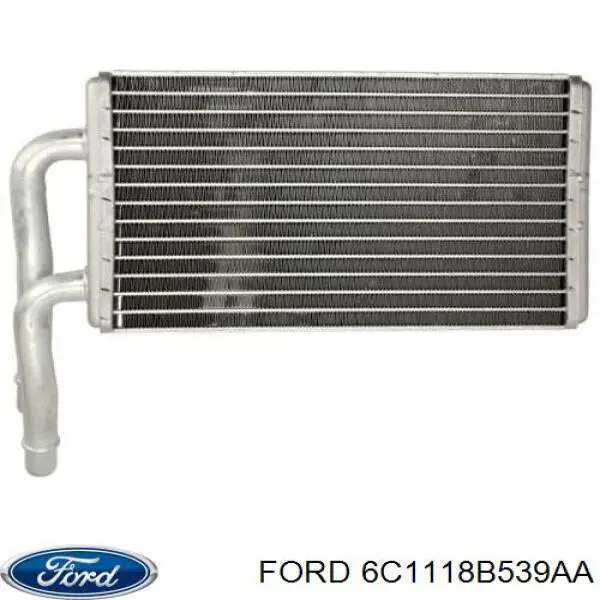 Радиатор печки (отопителя) Ford 6C1118B539AA