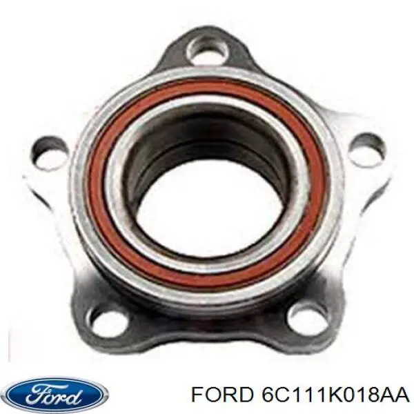 Подшипник ступицы 6C111K018AA Ford