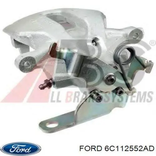 Купить 6C112552AD Ford Суппорт задний правый