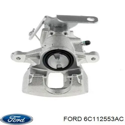 Суппорт тормозной задний левый 6C112553AC Ford