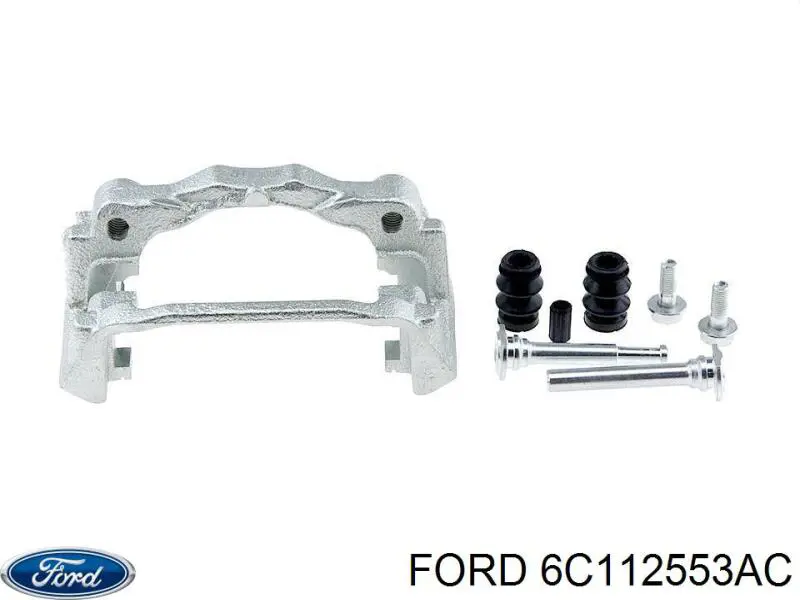 Задний левый суппорт Ford 6C112553AC цена, от 60.82 USD