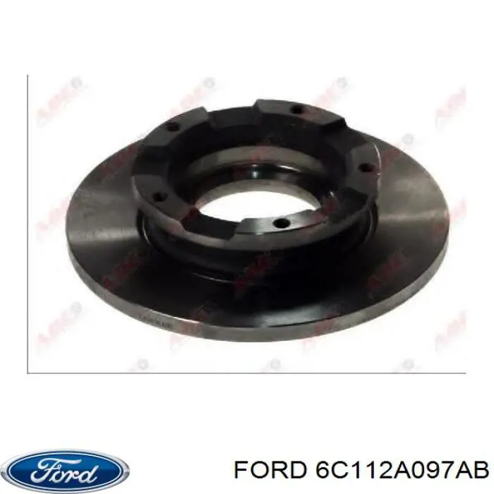 Задний тормозной диск Ford 6C112A097AB цена, от 48.01 USD