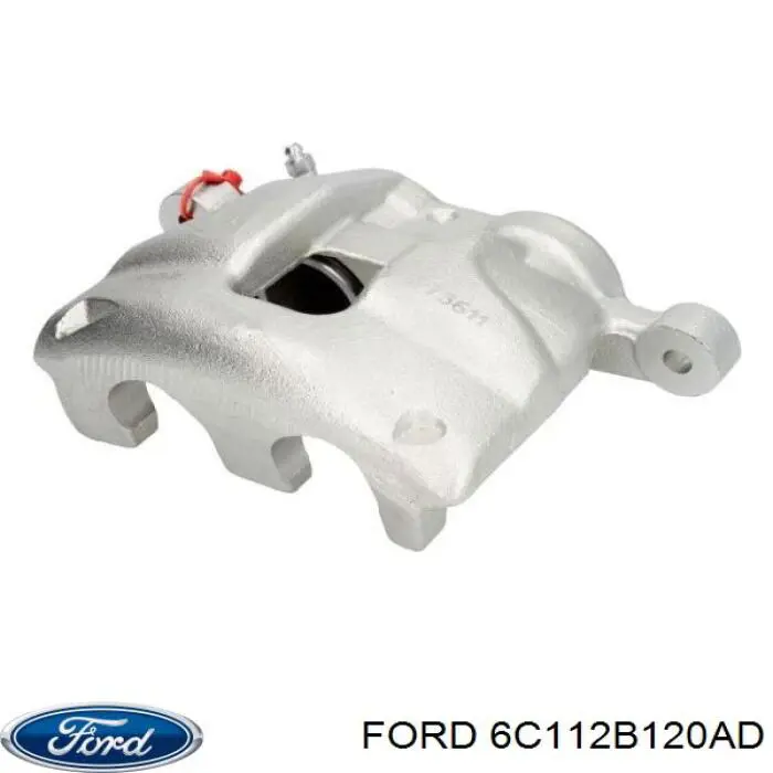 Суппорт тормозной передний правый 6C112B120AD Ford