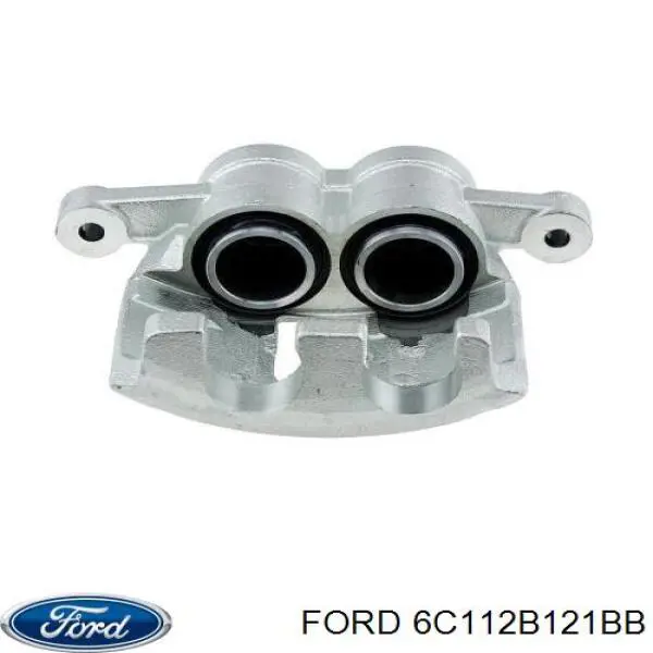 Суппорт тормозной передний левый 6C112B121BB Ford