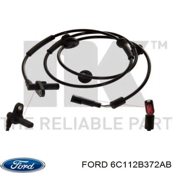 Датчик АБС передний 6C112B372AB Ford