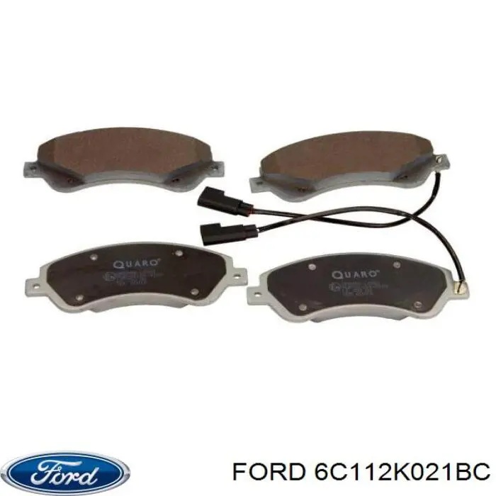 Колодки Ford 6C112K021BC цена, от 29.83 USD