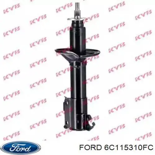 Пружина амортизатора передняя Ford 6C115310FC цена, от 47.36 USD