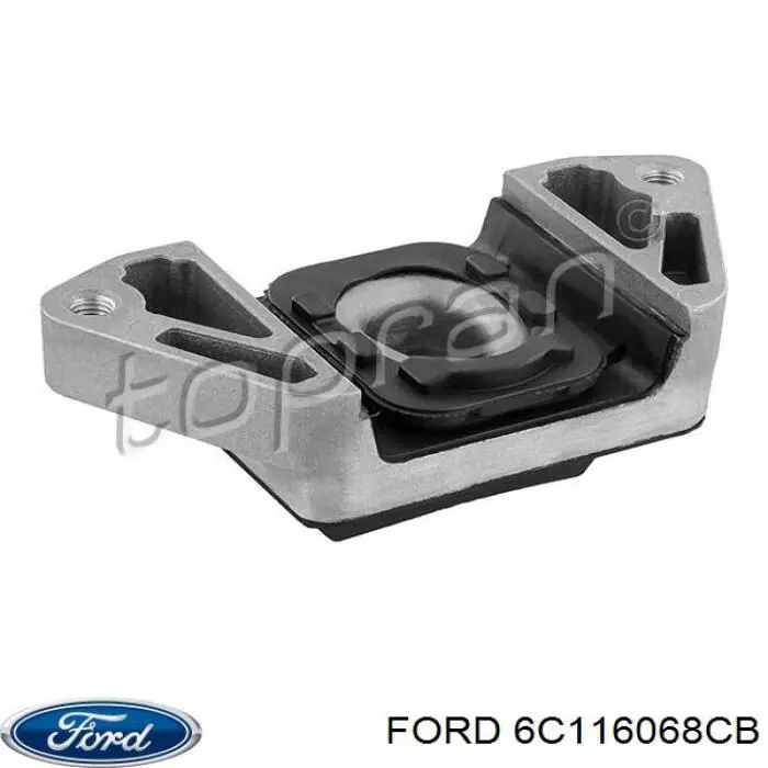 Подушка трансмиссии (опора коробки передач) Ford 6C116068CB