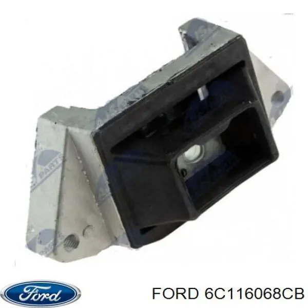 Купить 6C116068CB Ford Подушка коробки