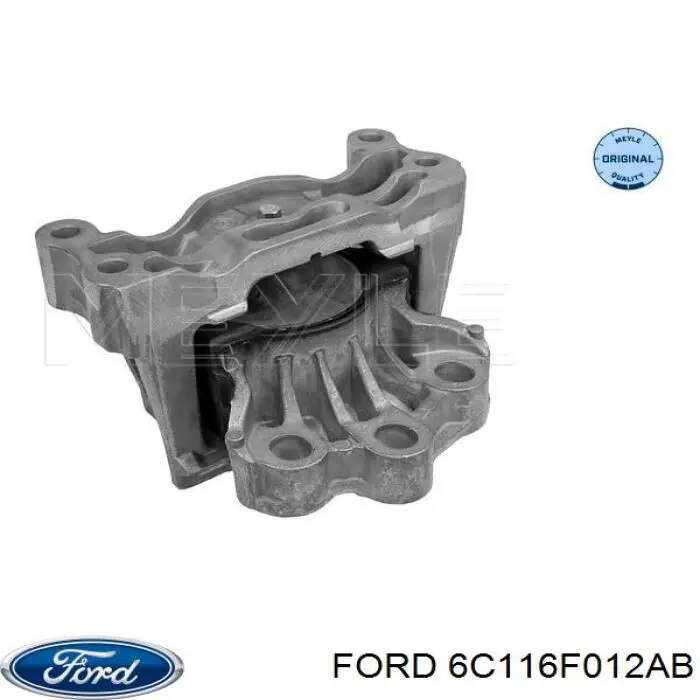 Правая подушка двигателя 6C116F012AB Ford