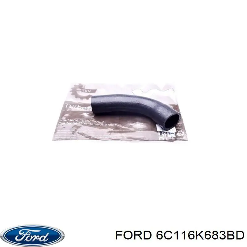 Шланг/патрубок интеркуллера Ford 6C116K683BD цена, от 22.69 USD