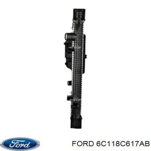 Купить 6C118C617AB Ford Муфта вентилятора охлаждения