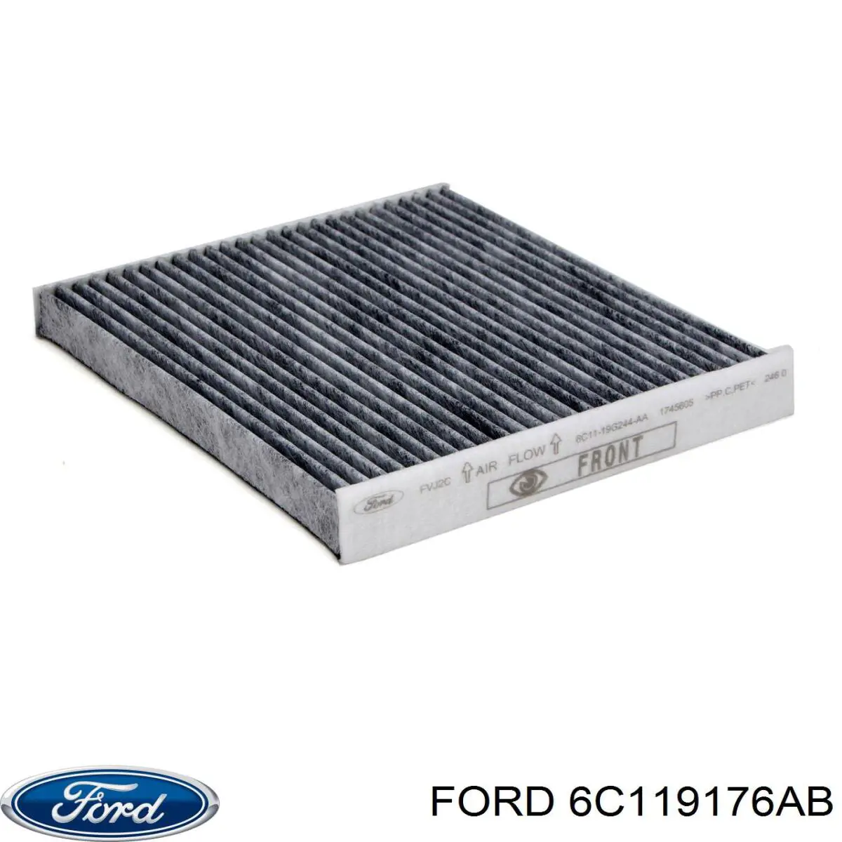 Фильтр топливный Ford 6C119176AB