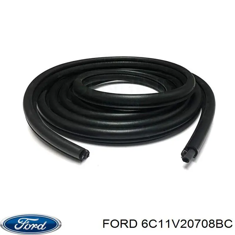Купить 1555296 Ford Уплотнитель двери передней (на кузове)