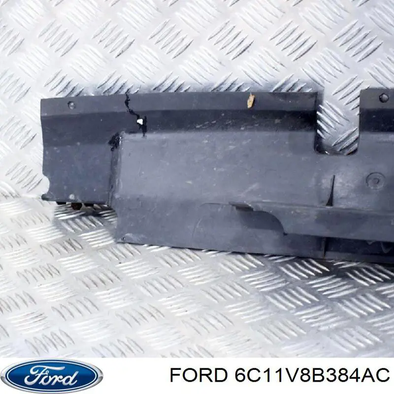 Воздуховод (дефлектор) радиатора нижний Ford 6C11V8B384AC
