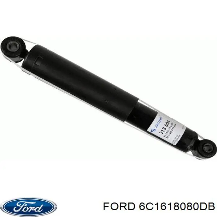 6C1618080DB Ford амортизатор задний