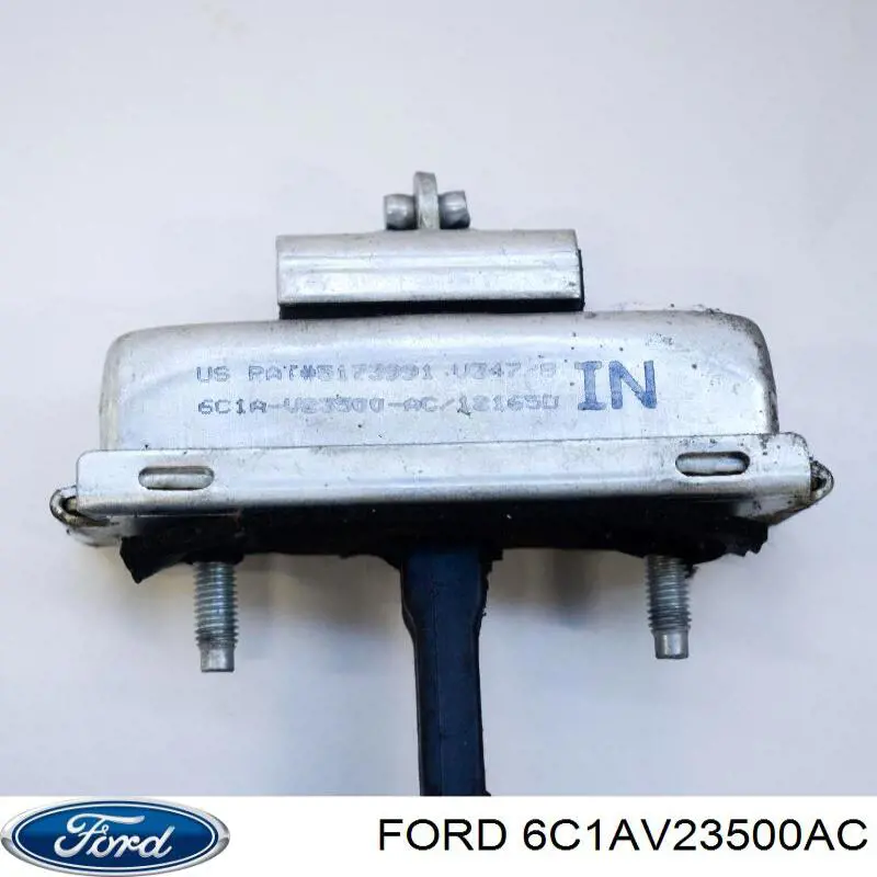 6C1AV23500AC Ford limitador dianteiro de abertura de porta