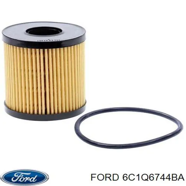Купить 6C1Q6744BA Ford Фильтр центробежный очистки масла