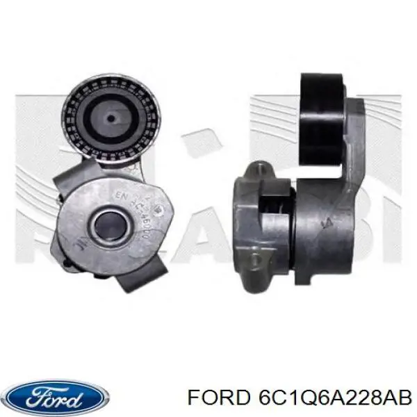 Натяжитель приводного ремня 6C1Q6A228AB Ford