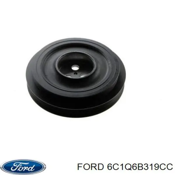 Шкив коленвала 6C1Q6B319CC Ford