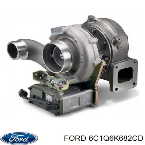 6C1Q6K682CD Ford турбина
