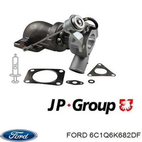 Турбонагнетатель Ford 6C1Q6K682DF цена, от 202.55 USD