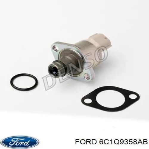 6C1Q9358AB FORD Válvula reguladora de presión Common-Rail-System original y equivalente