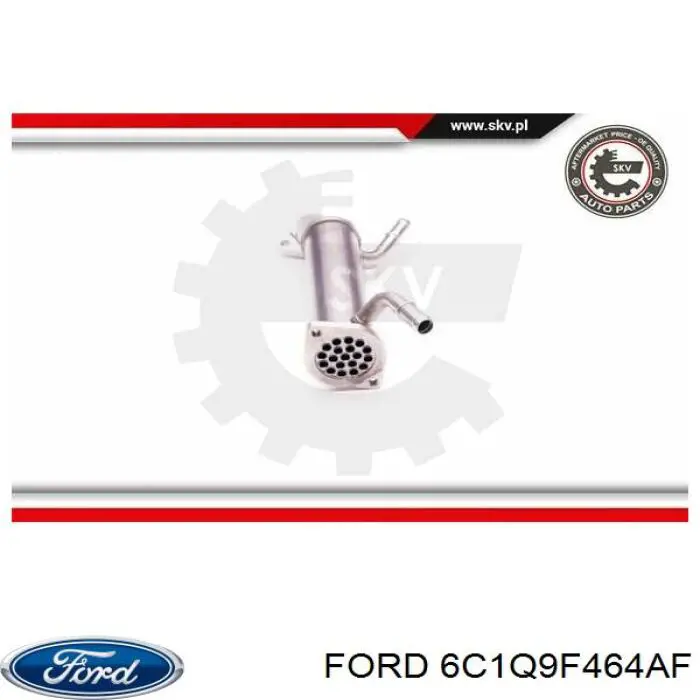 Купить 6C1Q9F464AF Ford Радиатор системы EGR