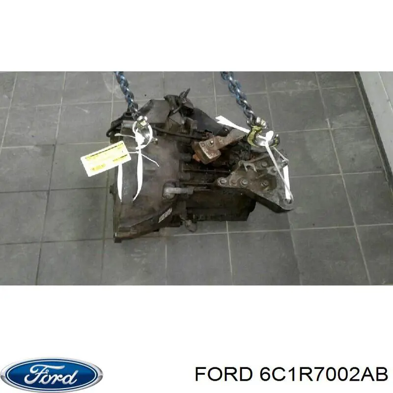 6C1R7002KC Ford кпп в сборе (механическая коробка передач)