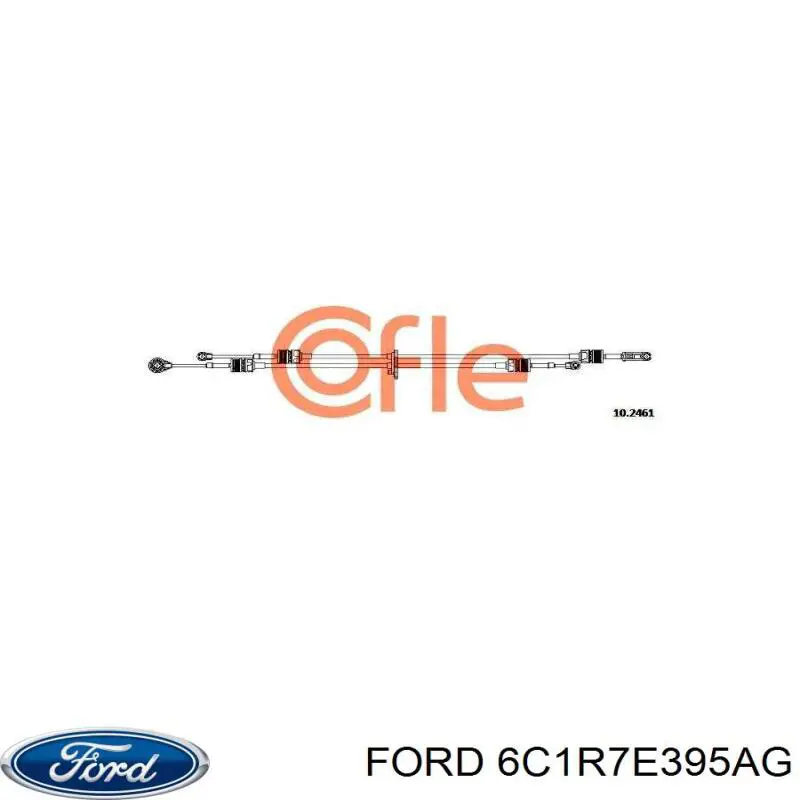 Трос КПП Ford 6C1R7E395AG цена, от 44.18 USD
