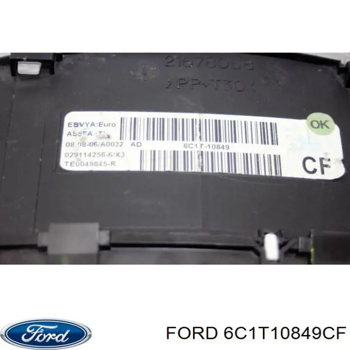 Купить 6C1T10849CF Ford Панель приборов